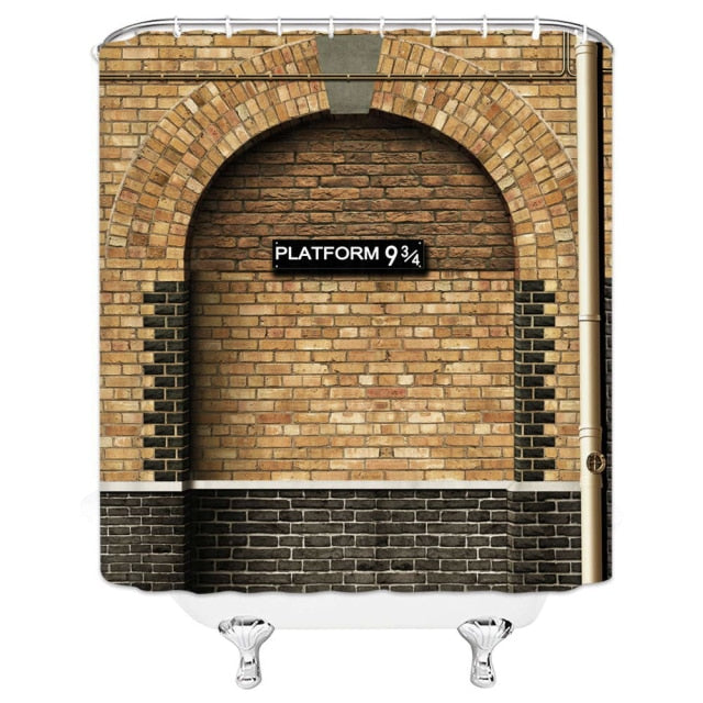 Harry Potter Platform 9 3/4 Shower Curtain - Clover Online