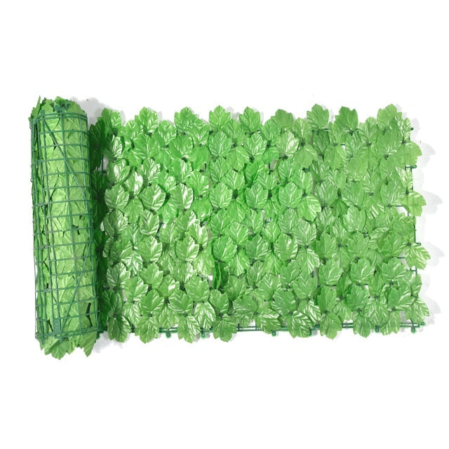 Artificial Ivy Leaf Hedge Screening Roll - Clover Online