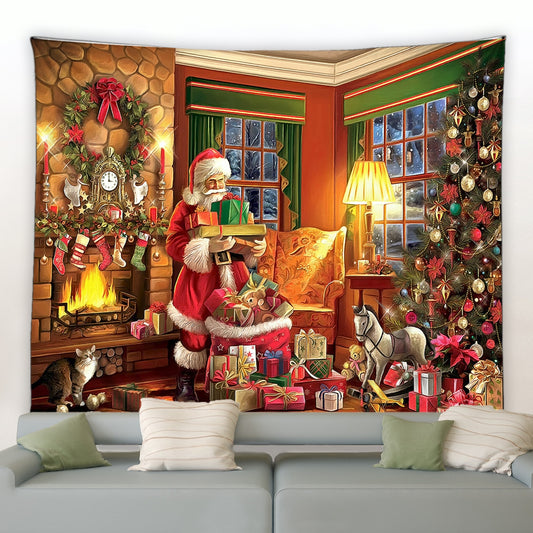 Christmas Night Tapestry - Clover Online