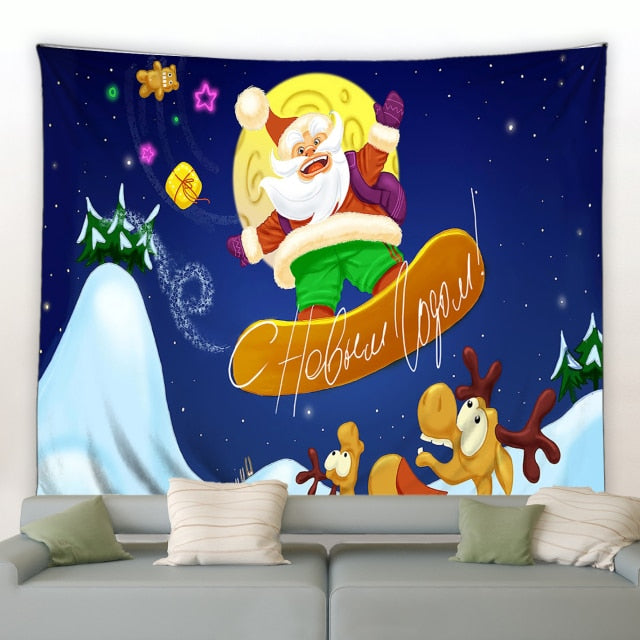 Christmas Night Tapestry - Clover Online