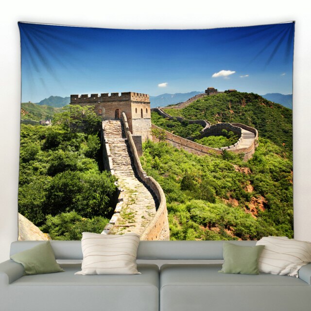 Great Wall Garden Tapestry - Clover Online
