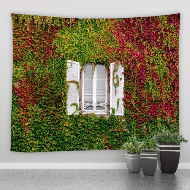 Secret Window Garden Tapestry - Clover Online