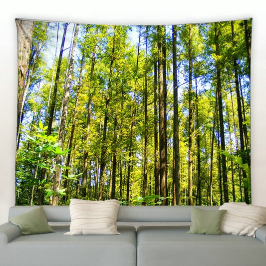 Trees Sunny Sky Garden Tapestry - Clover Online