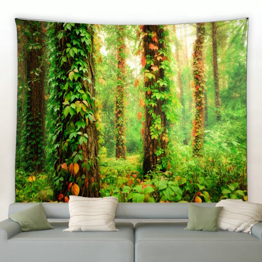 Ivy Covered Trees Garden Tapestry - Clover Online