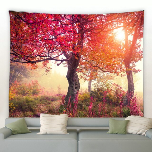 Sun Through The Branches Garden Tapestry - Clover Online