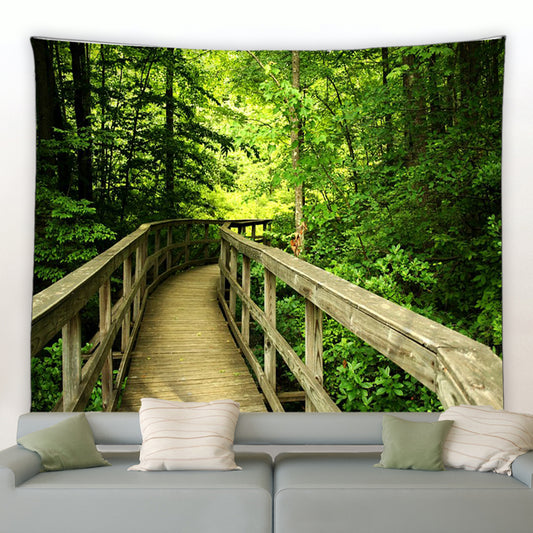 Forest Walkway Garden Tapestry - Clover Online
